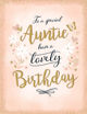 Picture of SPECIAL AUNTY BIRTHDAY CARD